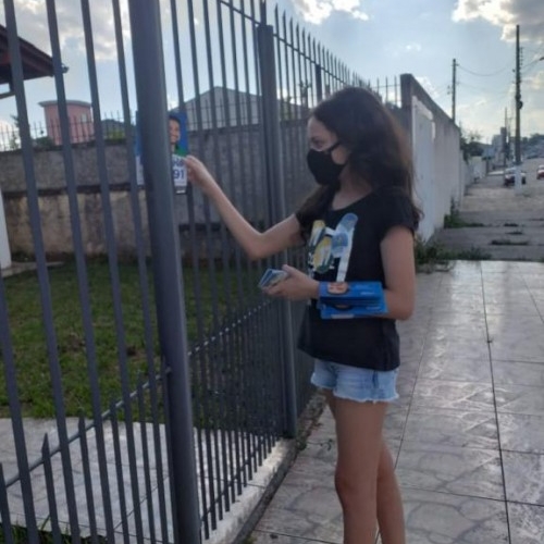Nossa ajudante linda, Julinha!